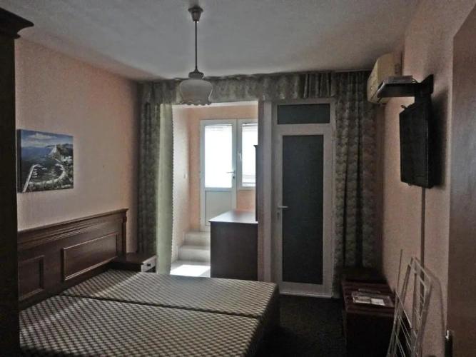 Deluxe Double room with balcony and with sea view