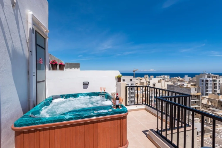 Superior Penthouse room with sea view