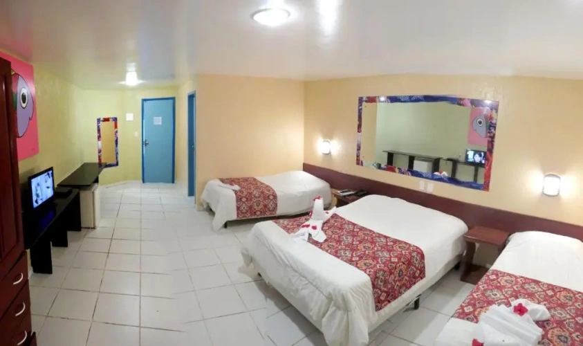 Standard Quadruple room with balcony