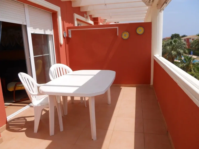 2 Bedrooms Apartment with pool view