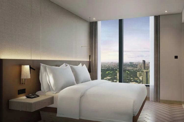 Deluxe Double room with city view