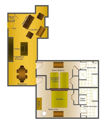 2 Bedrooms Standard room