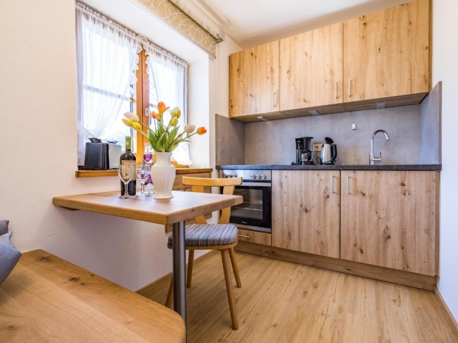 Apartment with garden view