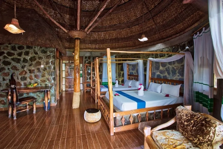 Deluxe Twin room with balcony and with sea view