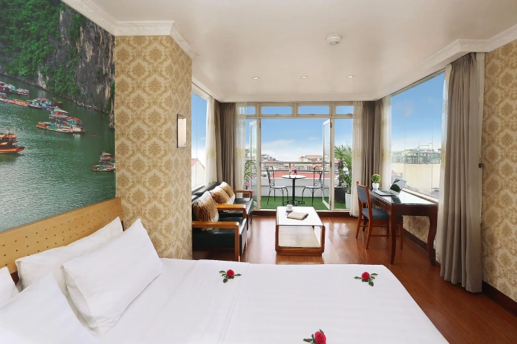 Deluxe Double room with city view
