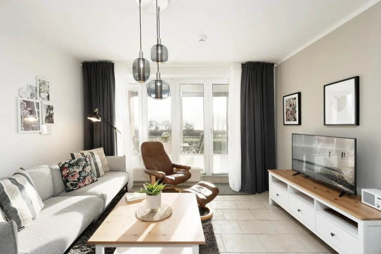 Ferienwohnung Sanddüne mit Balkon im Kaiserhof 5