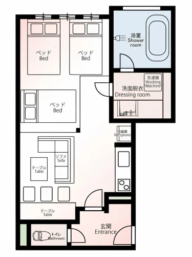 Standard Triple room
