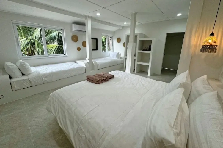 1 Bedroom Standard Quadruple room with garden view