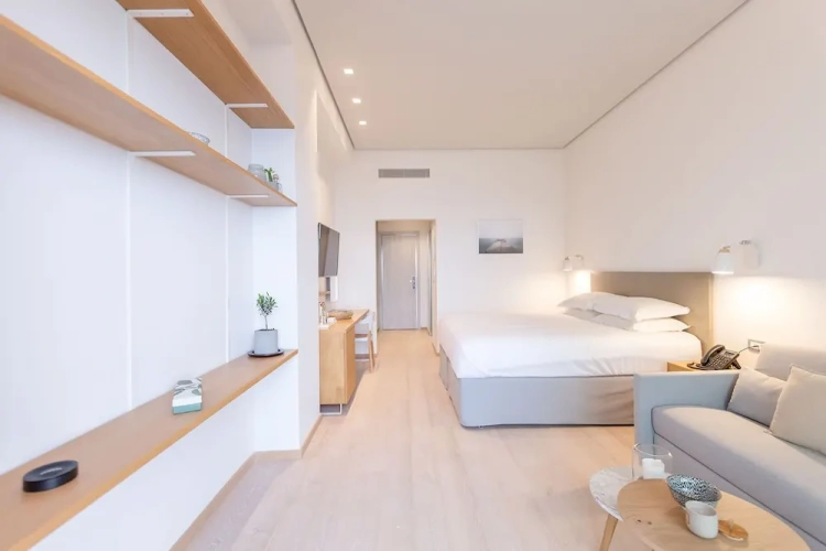 Superior Triple room with balcony and with sea view