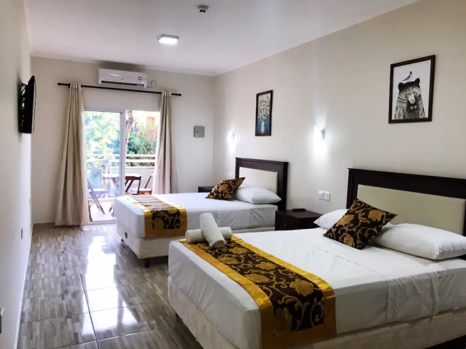 Superior Quadruple room with balcony