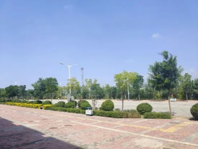 Outside