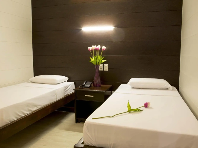 Deluxe Twin room with balcony and with view