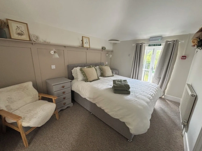 Comfort Double room with balcony and with garden view