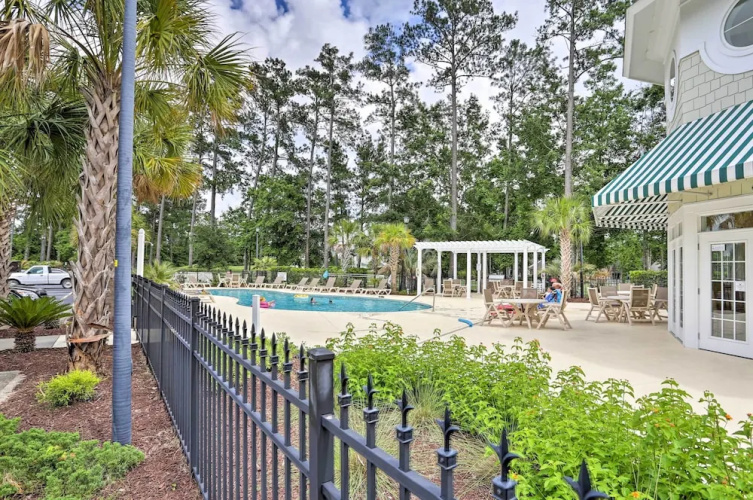 Relax by Pool & Golf: Chic Myrtle Beach Condo