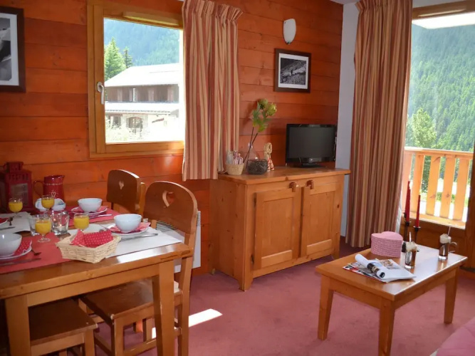 Comfortable studio, located at the ski slopes in Valfréjus