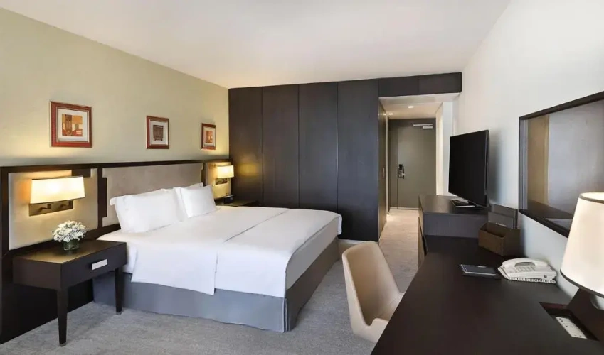 Double room with pool view