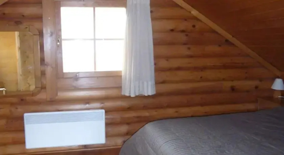 Wooden Challet Winter And Summer