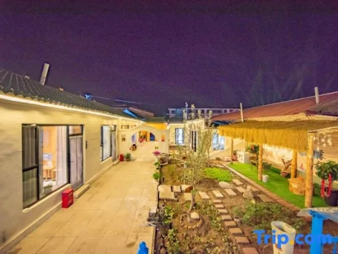 Outside