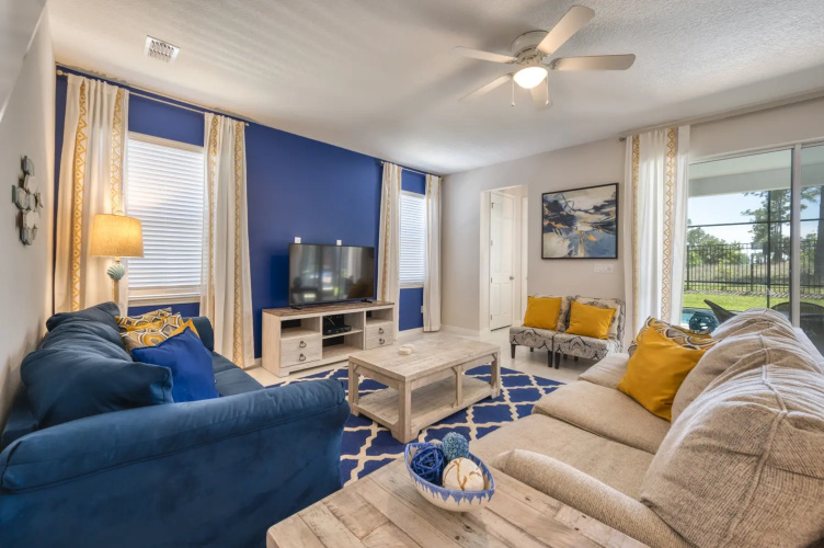 Spacious home with private pool near Disney