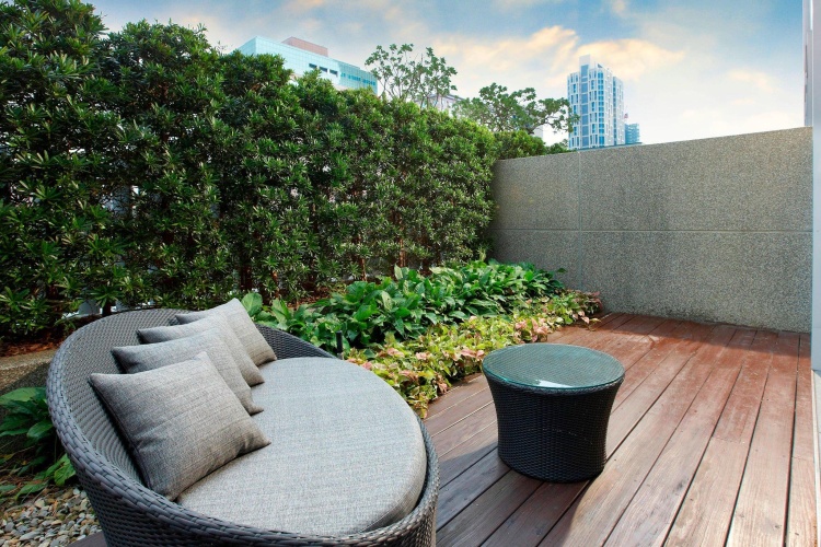 Deluxe Twin room with balcony