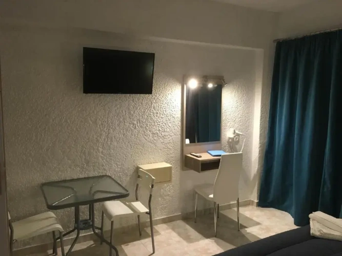 Studio with balcony