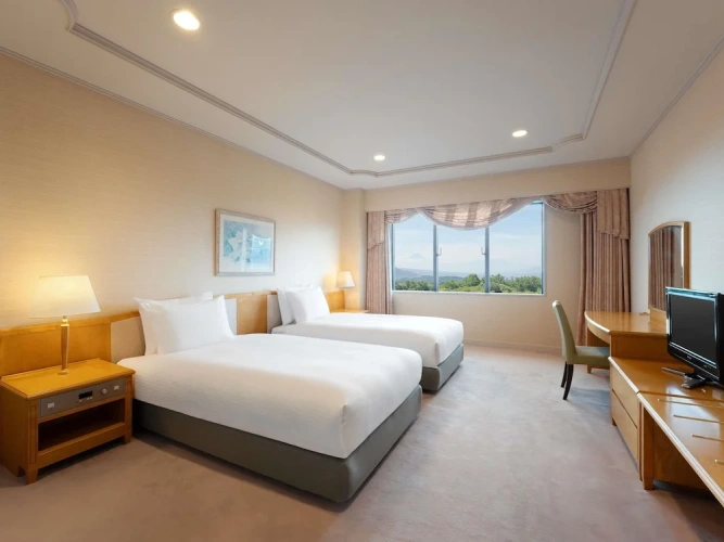 Executive Twin Suite with mountain view