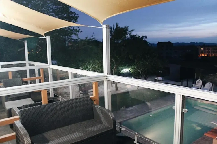 Standard Double room with pool view