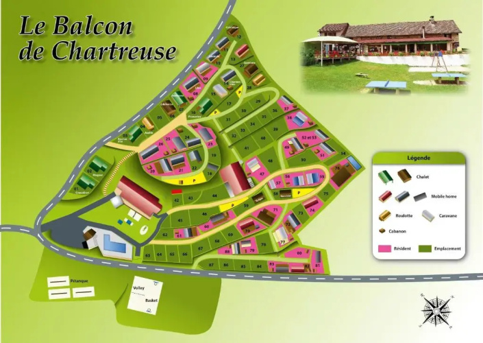 Camping le Balcon de Chartreuse