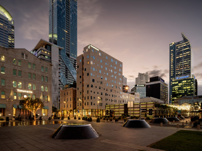 The Hotel Britomart Over view