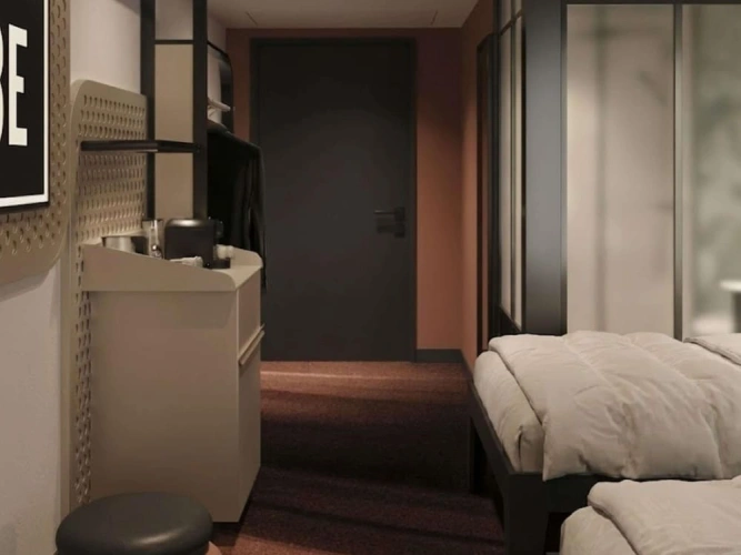 Standard Twin room with balcony