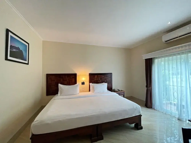 Superior Double room with balcony and with garden view