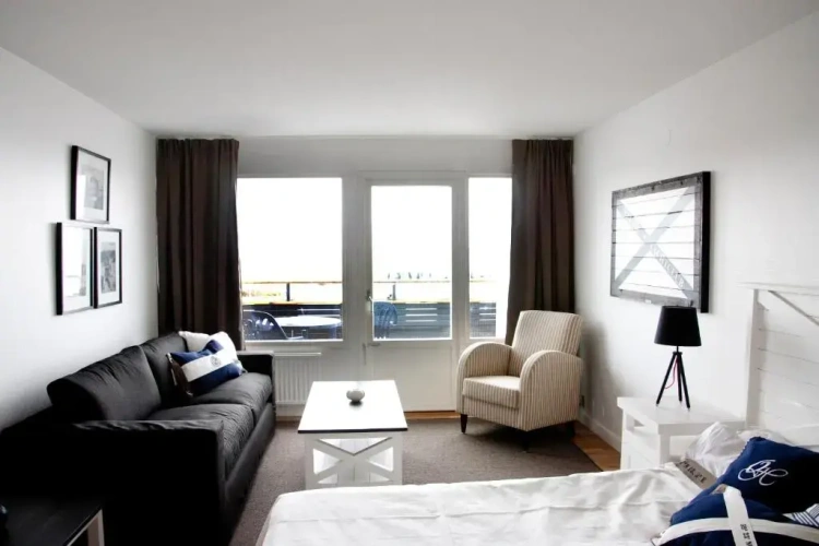 Superior Double room with balcony and with sea view