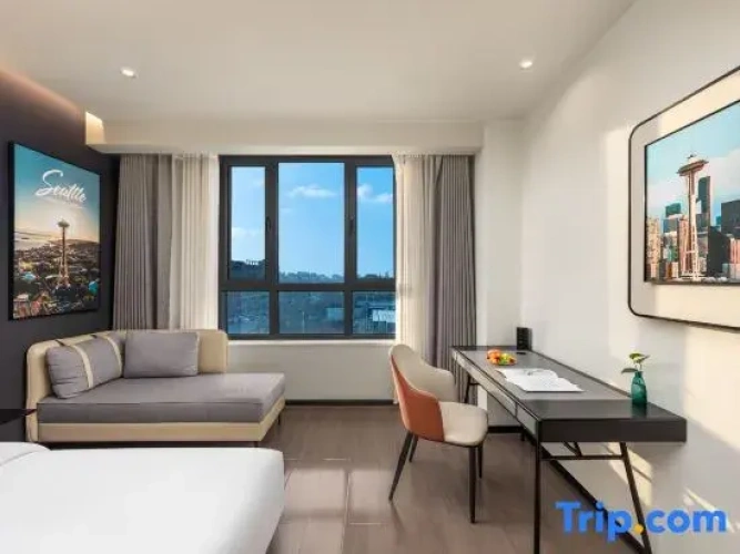 Deluxe Twin room with city view