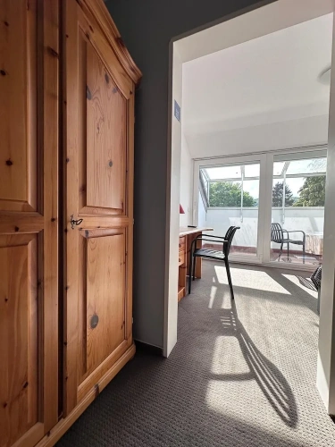 Economy Single room with balcony and with garden view