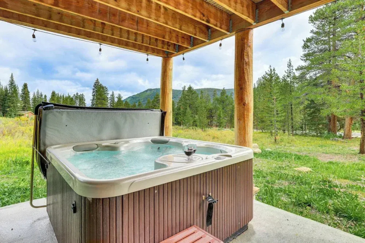 Log Cabin w/ Wraparound Deck in Breckenridge!