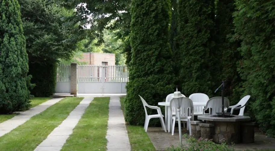 Outside
