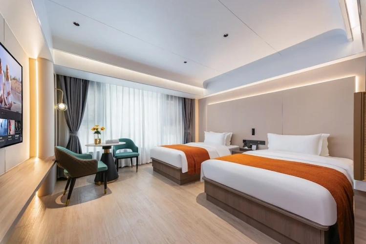 Standard Twin room with city view