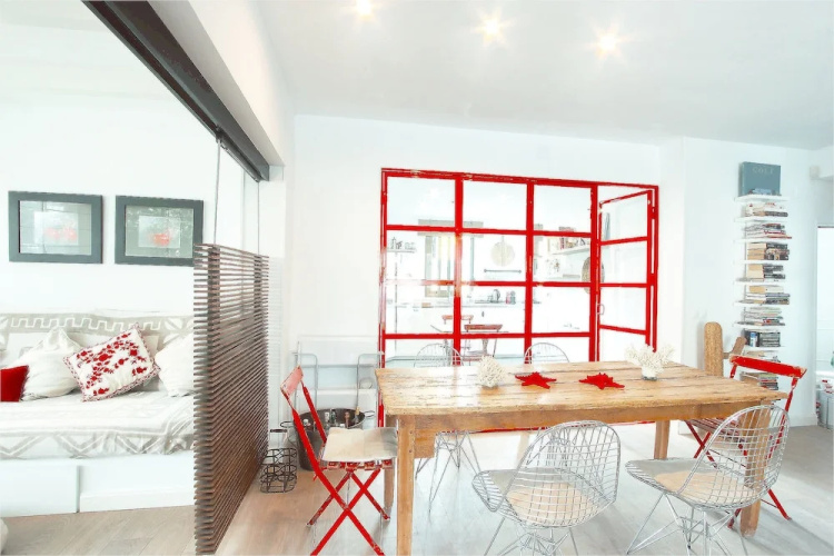 1097 Beachfront Apartment 50 Mtr Beach New Refurnished 2 Pool Areas