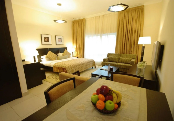 Gulf Oasis Hotel ApartmentsOver view