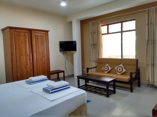 Deluxe Twin room with balcony and with sea view