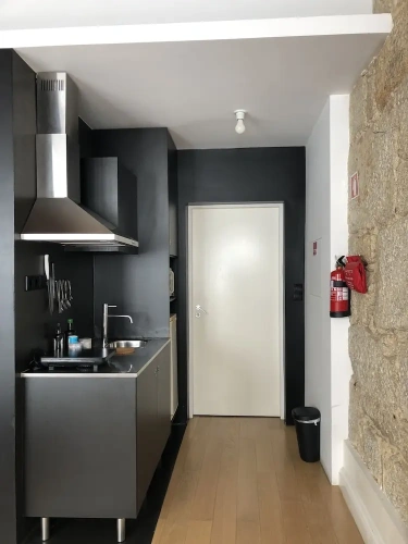 Studio with balcony