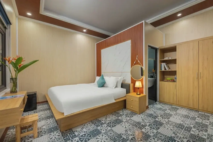 Standard Family room with balcony and with garden view