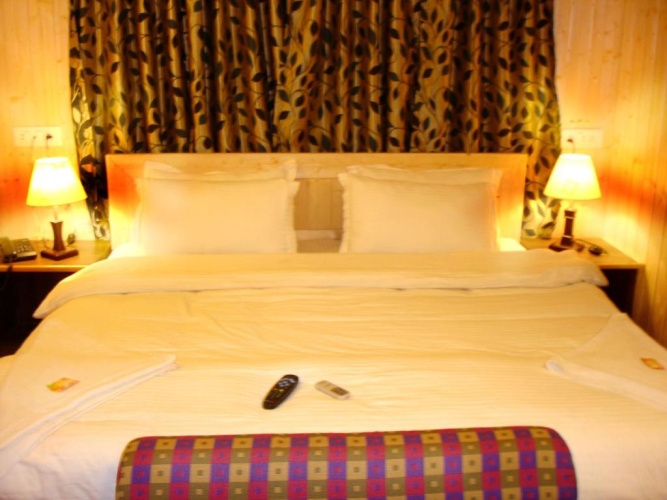 Deluxe room with balcony and with view