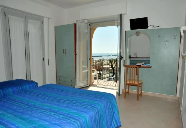 Standard Double room with balcony and with sea view