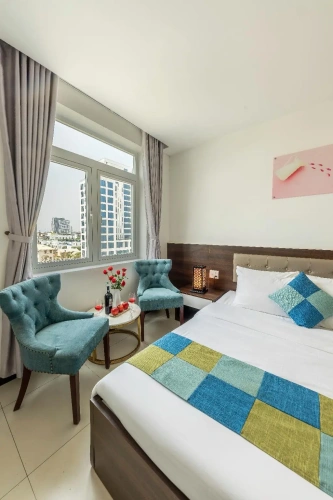 Deluxe Double room with city view