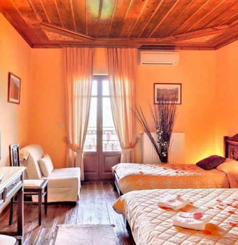 Standard Double room with balcony and with view