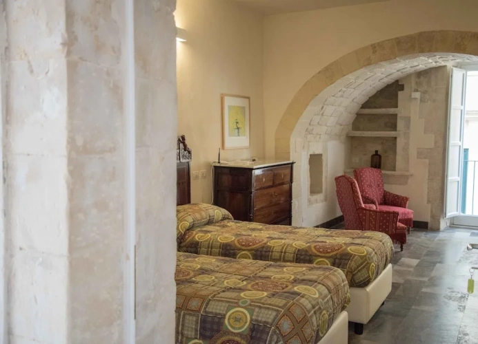 Standard Quadruple room with balcony