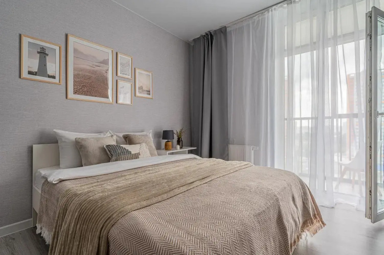 Фотография номера квартиры Лайт Апартаменты на переулке Шаронова 31