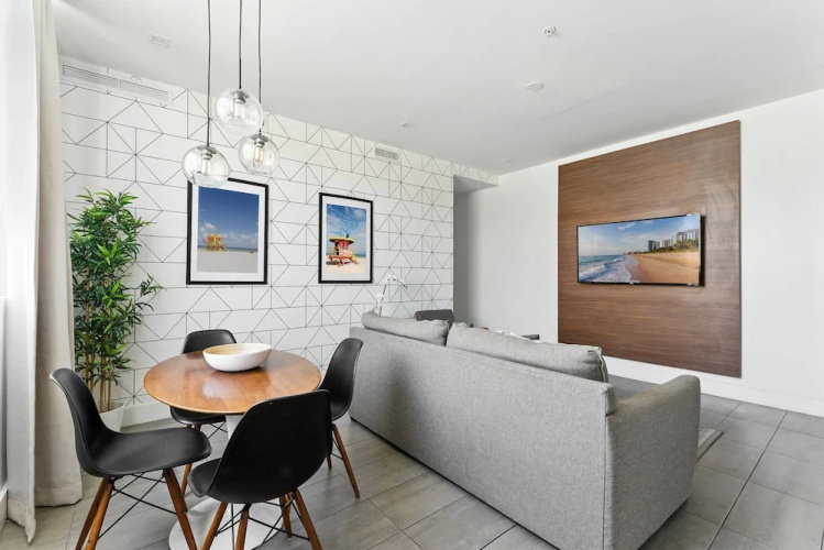 South Beach Sleek 2BR Getaway