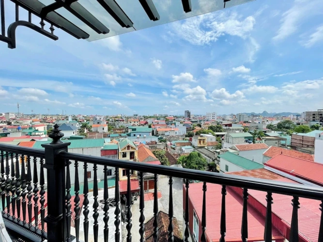Standard Double room with balcony and with city view